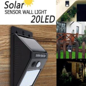20 Leds Solar Power Motion Sensor Light